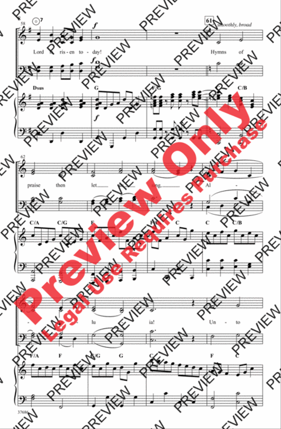 Risen Today Risen Today 4-Part scores gallery preview page 8