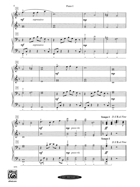 Trumpet Call - Piano Quartet (2 Pianos, 8 Hands)