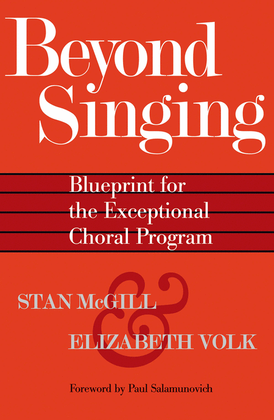 Book cover for Beyond Singing