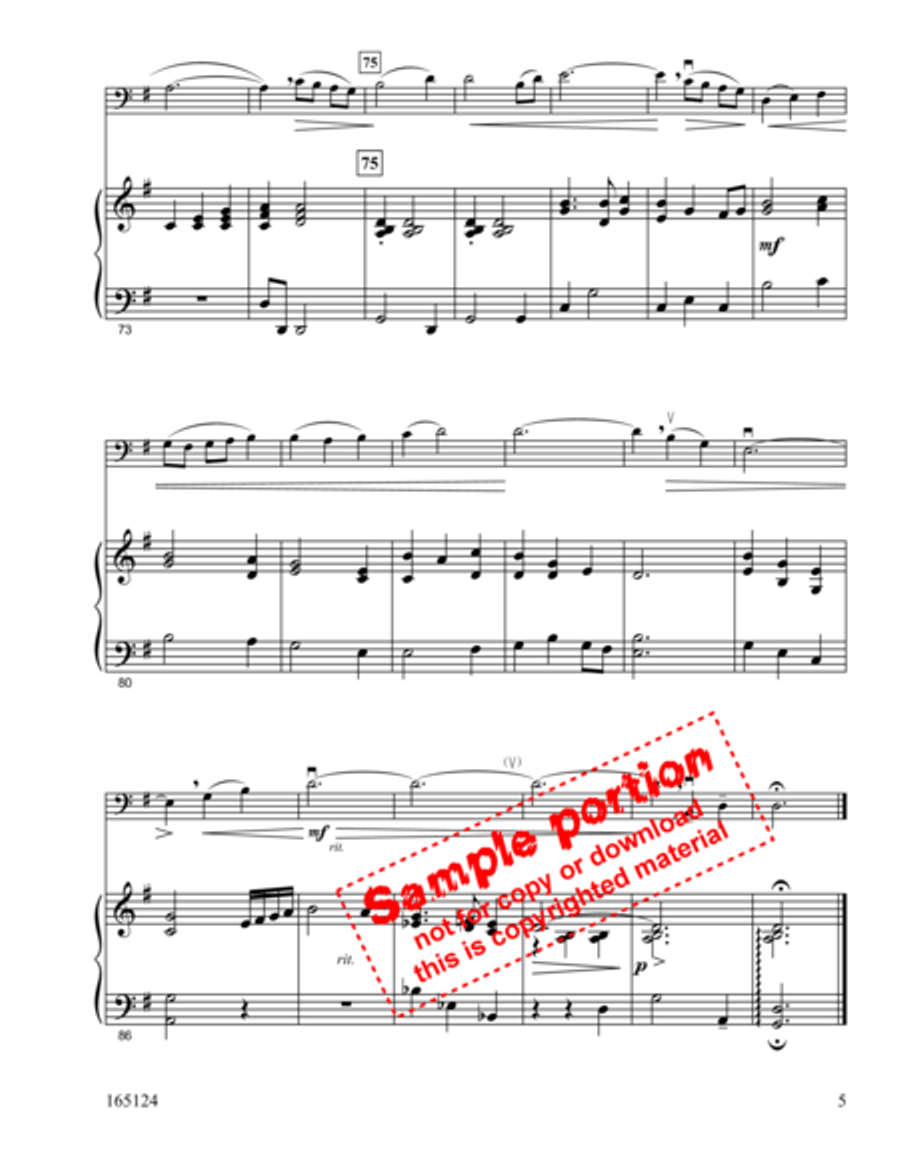 Near The Cross Near The Cross Cello Solo scores gallery preview page 4