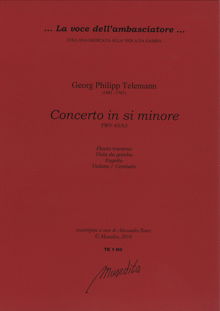 Concerto in b minor TWV 43:h3 (Manuscript, D-DS)