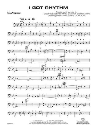 I Got Rhythm: Bass Trombone