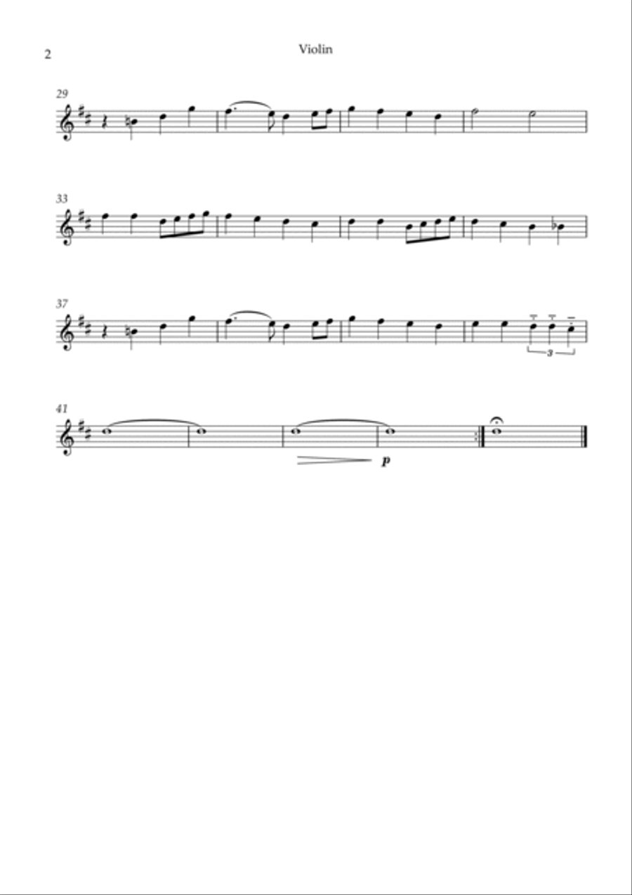 Dragon Ball Gt String Trio scores gallery preview page 5