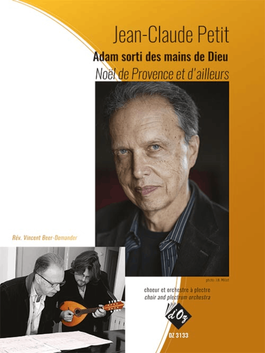 Adam sorti des mains de Dieu (Noël de Provence et d'ailleurs) Orchestra scores gallery preview page 1
