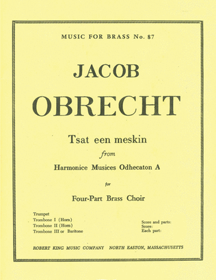 Tsaat Een Meskin (quartet-brass)