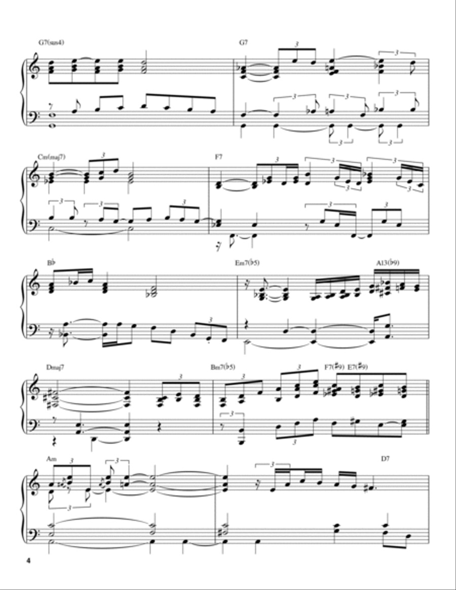 Never Let Me Go Piano scores gallery preview page 4