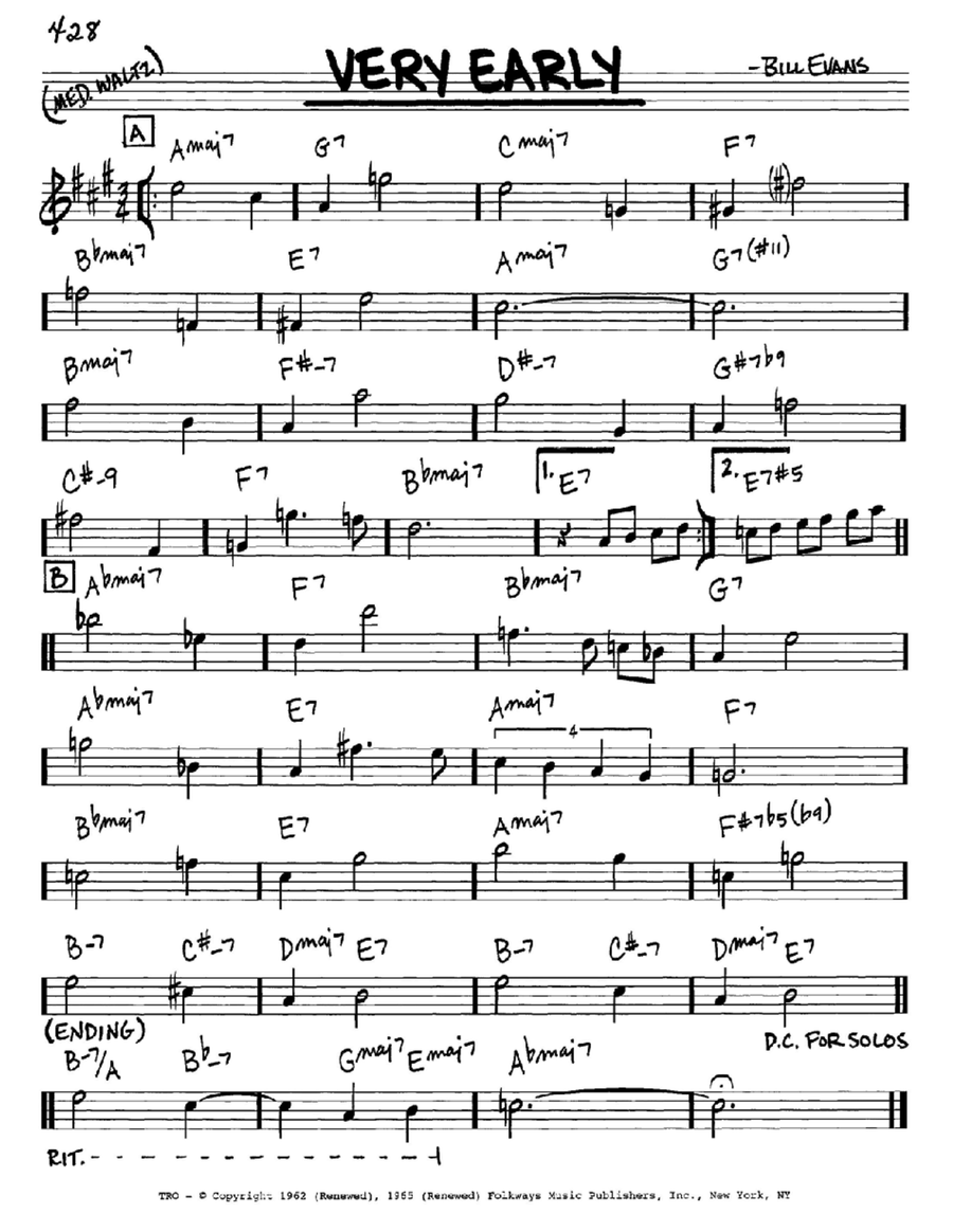 Very Early E-Flat Instrument scores gallery preview page 1