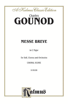 Book cover for Messe Breve in C Major (No. 7)