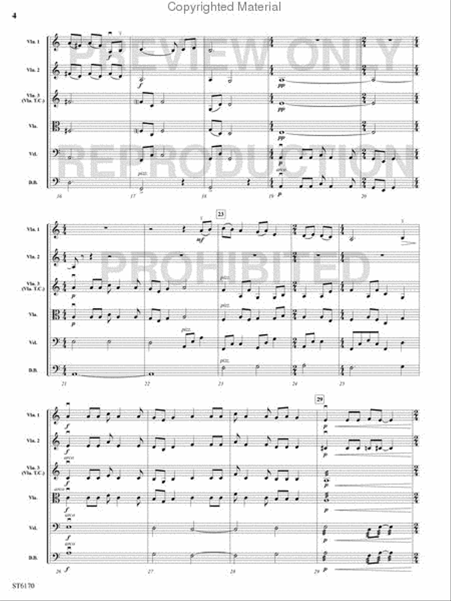 North Star to Freedom String Orchestra scores gallery preview page 3