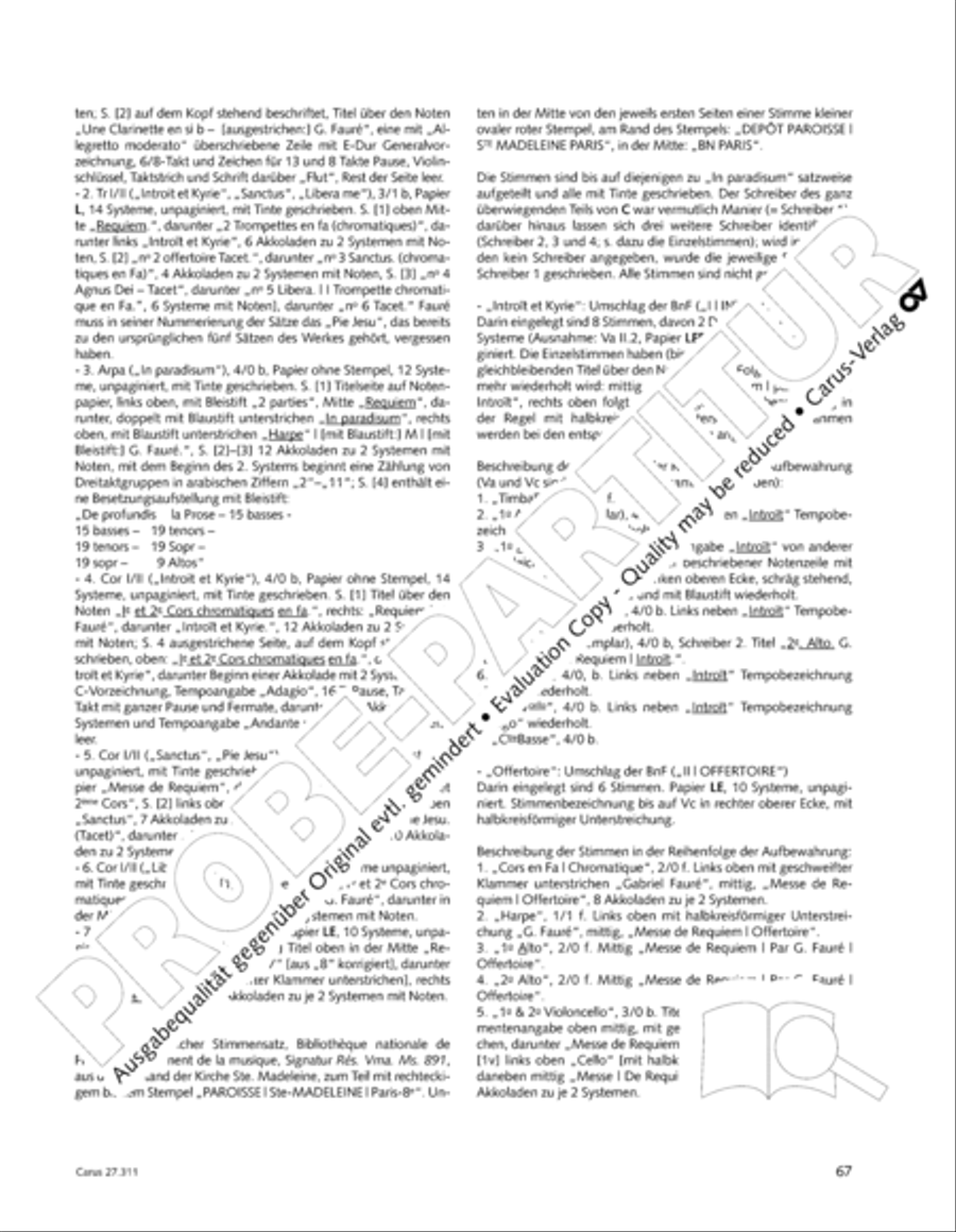 Requiem - church version (Requiem. Fassung mit kleinem Orchester) 4-Part scores gallery preview page 83