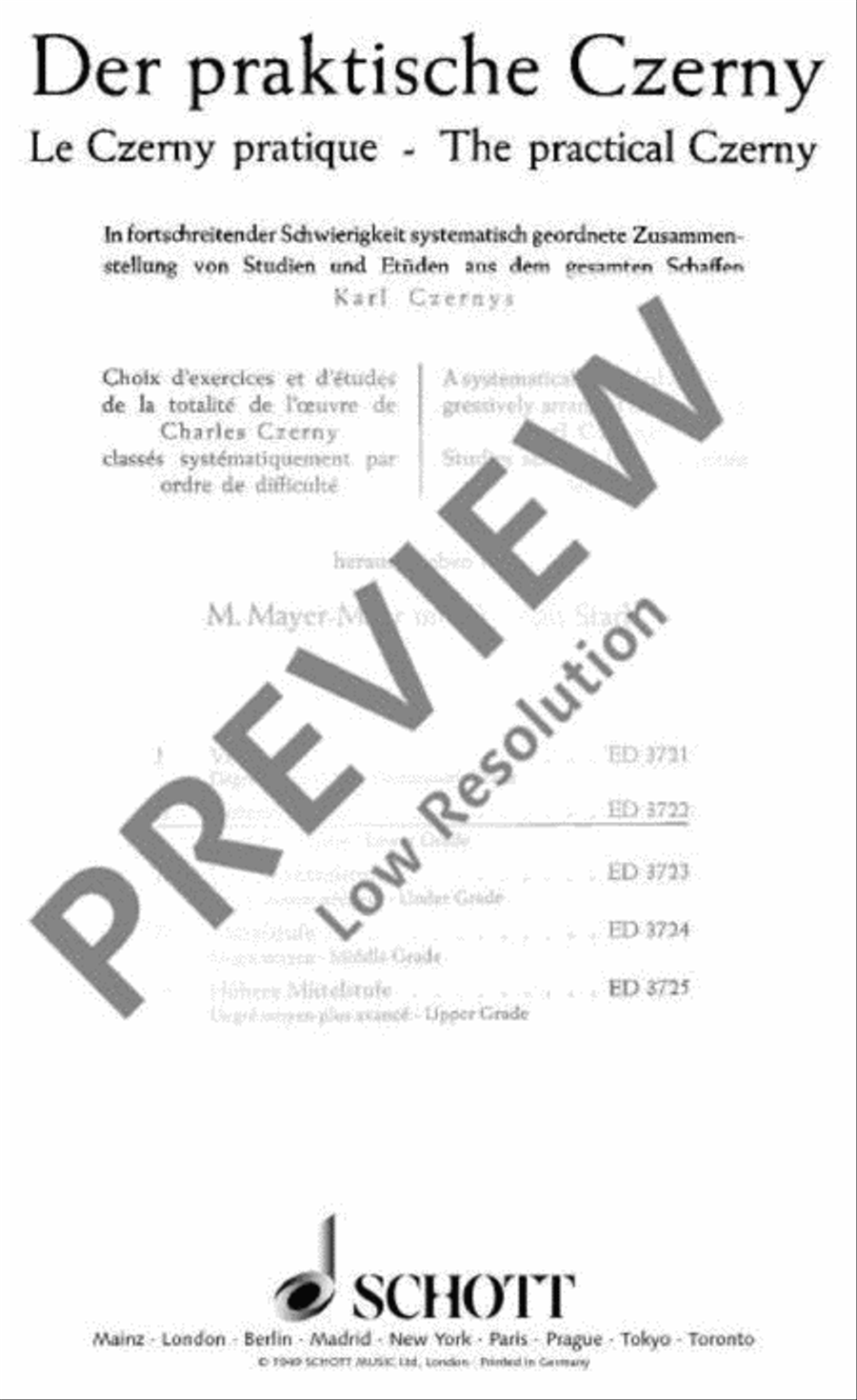 The practical Czerny The practical Czerny Piano Solo scores gallery preview page 2