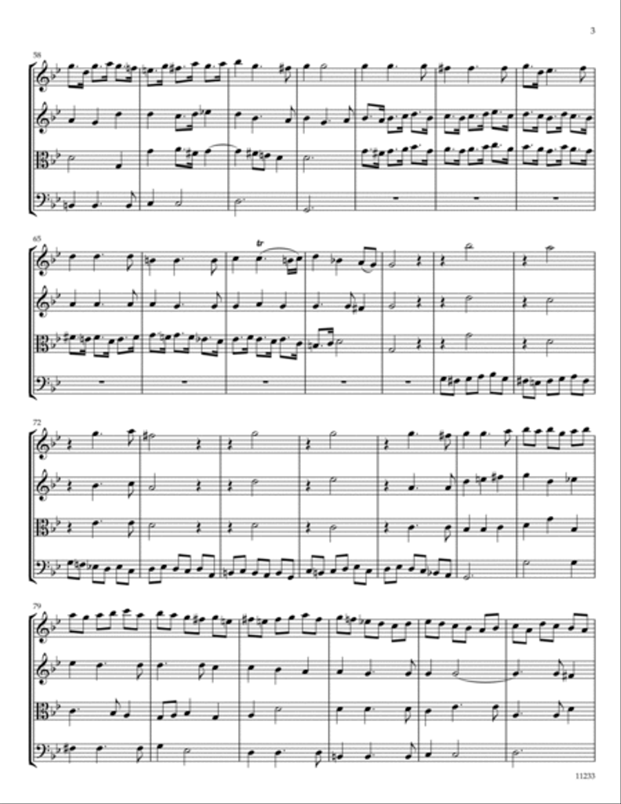Chacony String Quartet scores gallery preview page 3