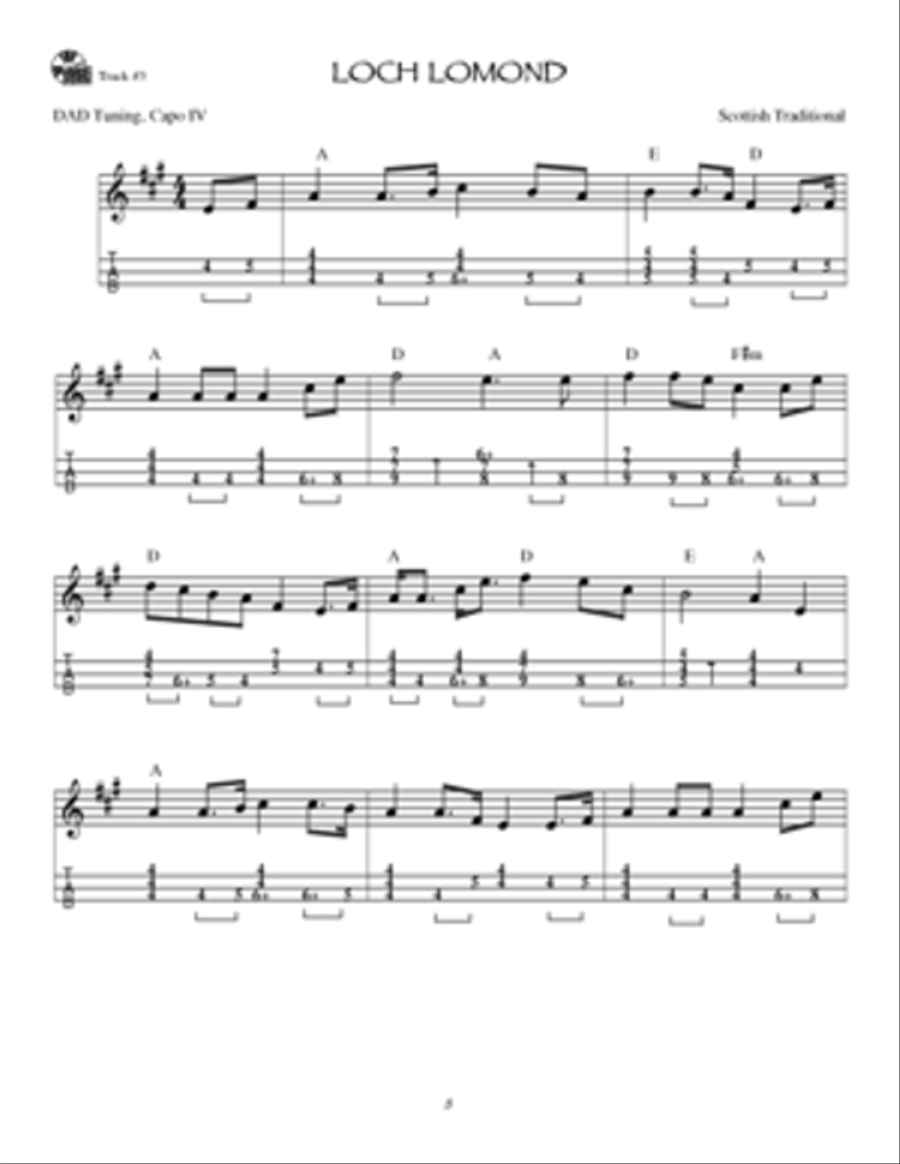 The Celtic Collection: Mountain Dulcimer The Celtic Collection: Mountain Dulcimer Mountain Dulcimer scores gallery preview page 5