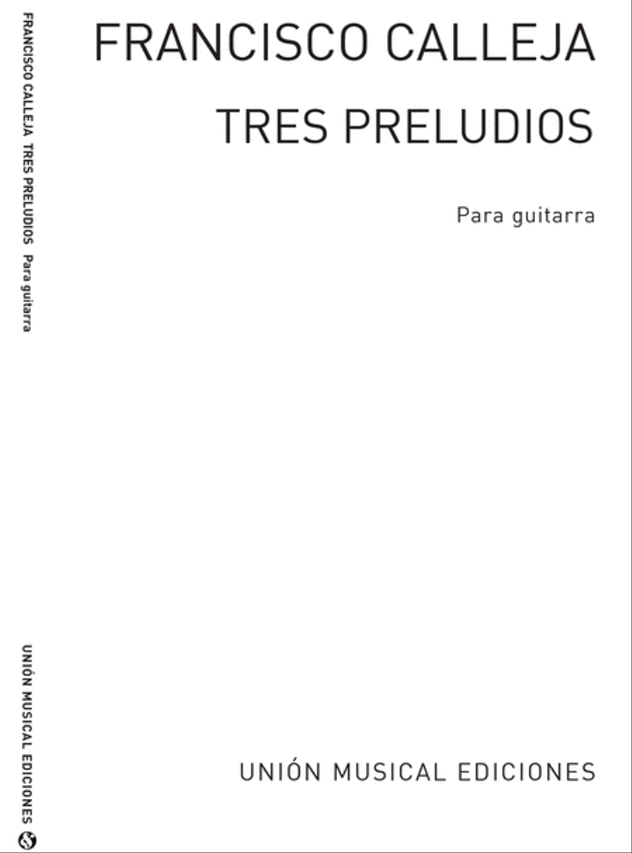 Tres Preludios Acoustic Guitar scores gallery preview page 1