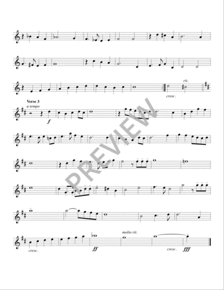O Christ the Same - Instrument edition Trombone scores gallery preview page 5