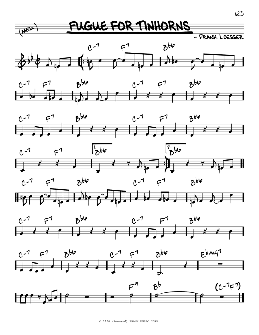 Fugue For Tinhorns