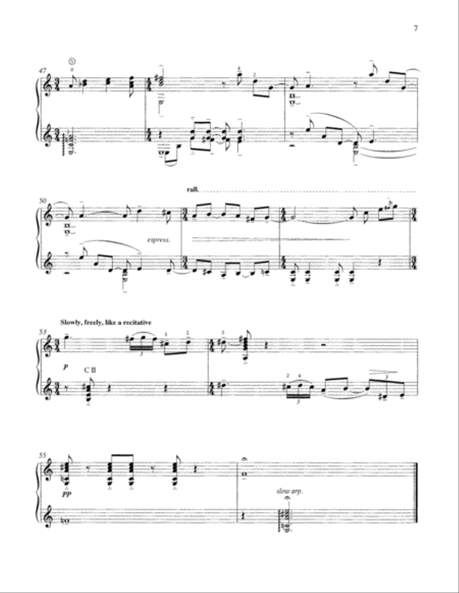 Of a Summer Evening Guitar scores gallery preview page 6