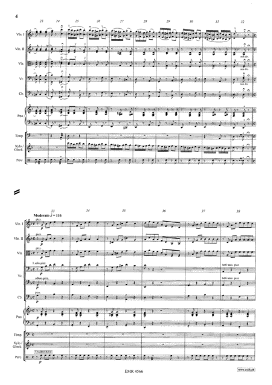 Russian Gipsy Song String Orchestra scores gallery preview page 5