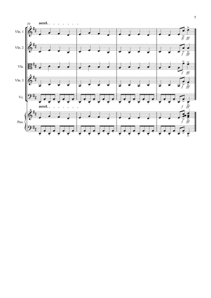 Trepak (Fantasia from Nutcracker) for String Quartet image number null