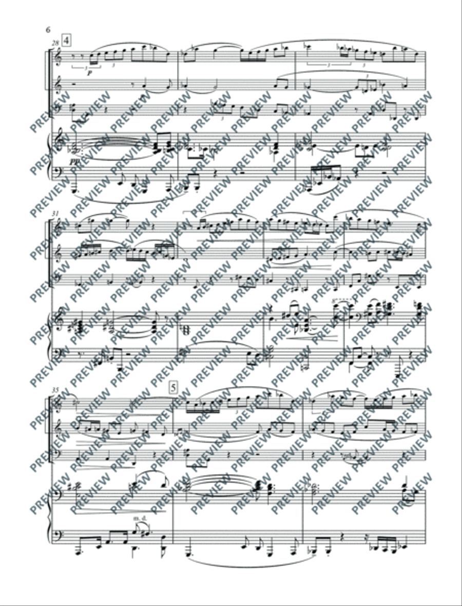 Divertissement Flute scores gallery preview page 7