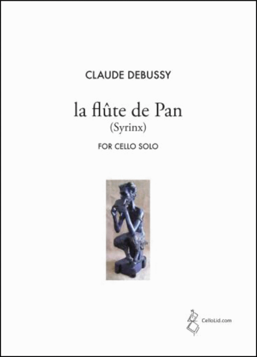 La flûte de Pan (Syrinx) arr Cello Cello scores gallery preview page 1