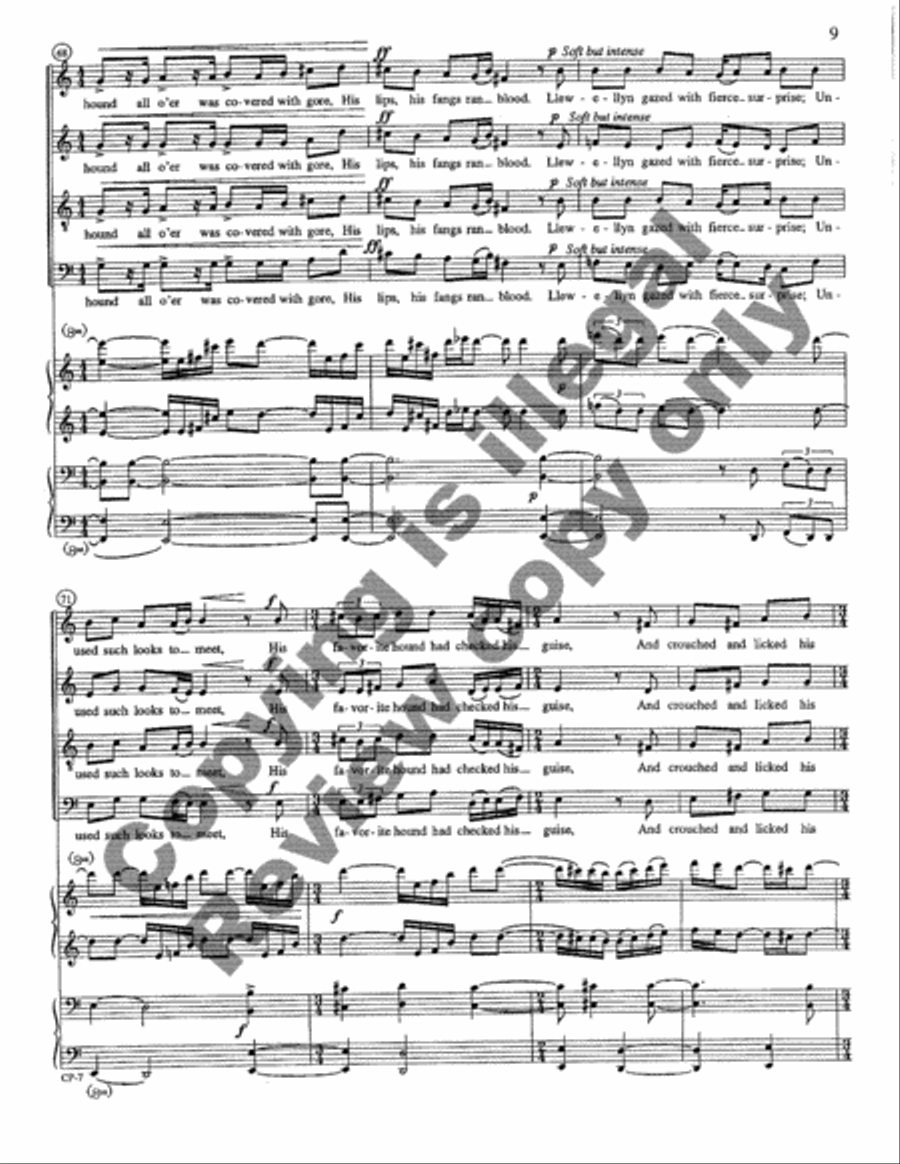 Beth Gelert Beth Gelert 4-Part scores gallery preview page 30