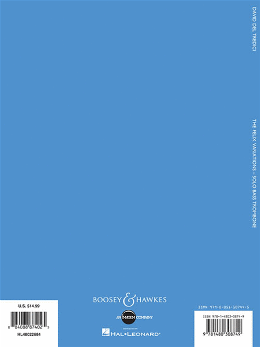The Felix Variations Bass Trombone scores gallery preview page 2