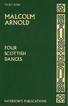 Book cover for Malcolm Arnold: Four Scottish Dances (Miniature Score)