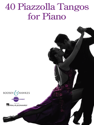 Book cover for 40 Piazzolla Tangos for Piano