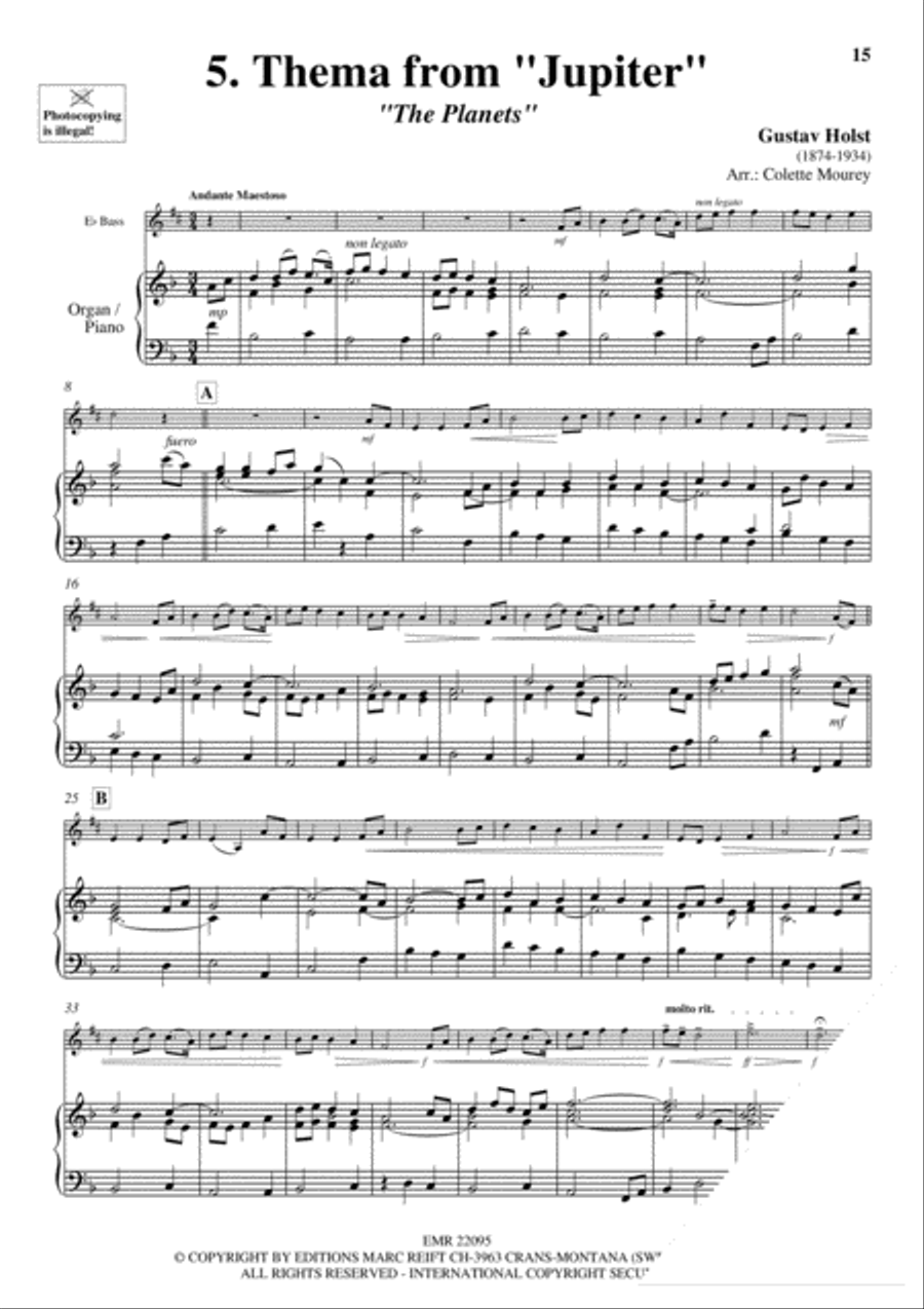 20 Greatest Meditations Voice Solo scores gallery preview page 7