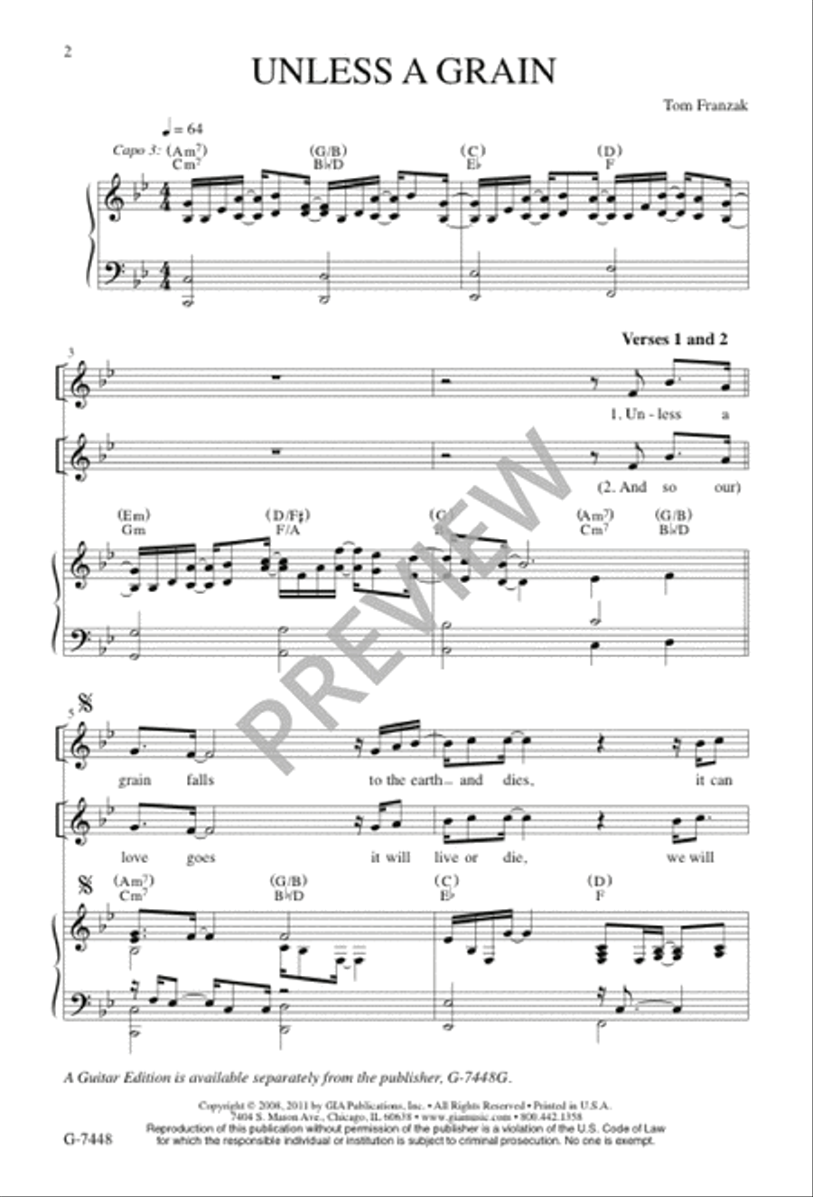 Unless a Grain 3-Part scores gallery preview page 2