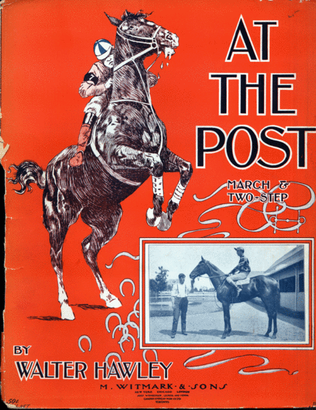 Book cover for At the Post. March and Two-Step