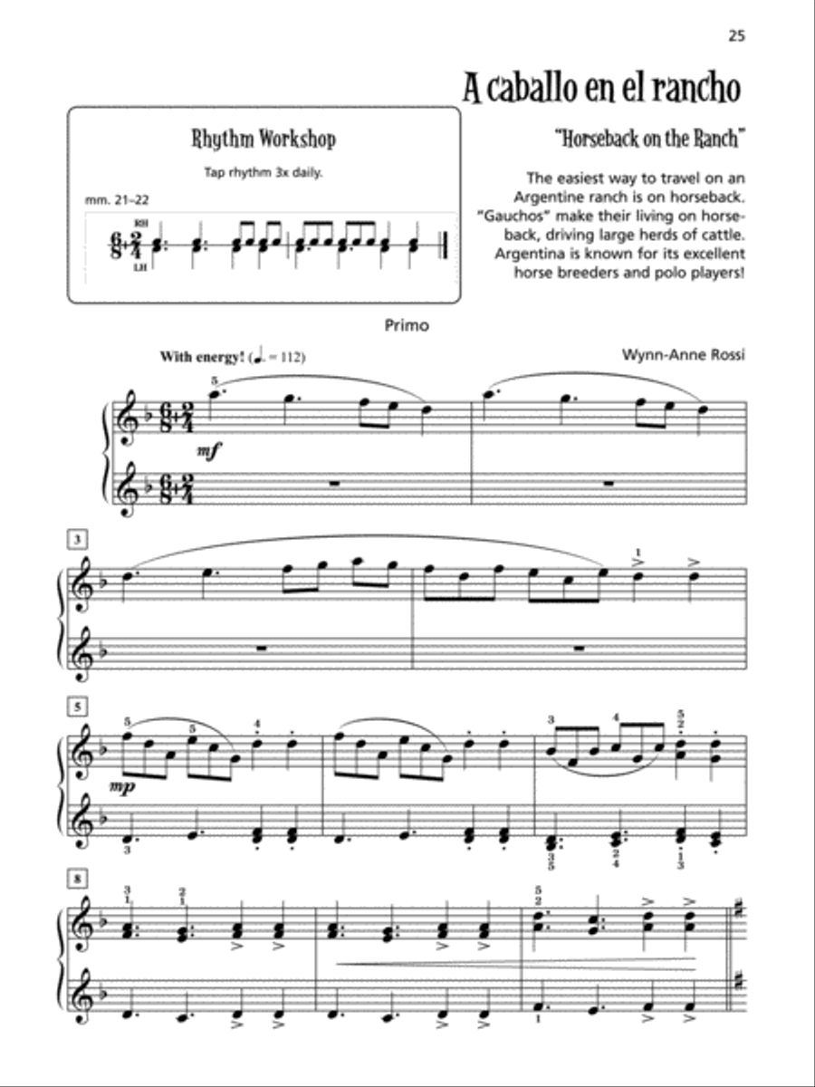 MAosica Latina para Dos, Book 2 Small Ensemble scores gallery preview page 10