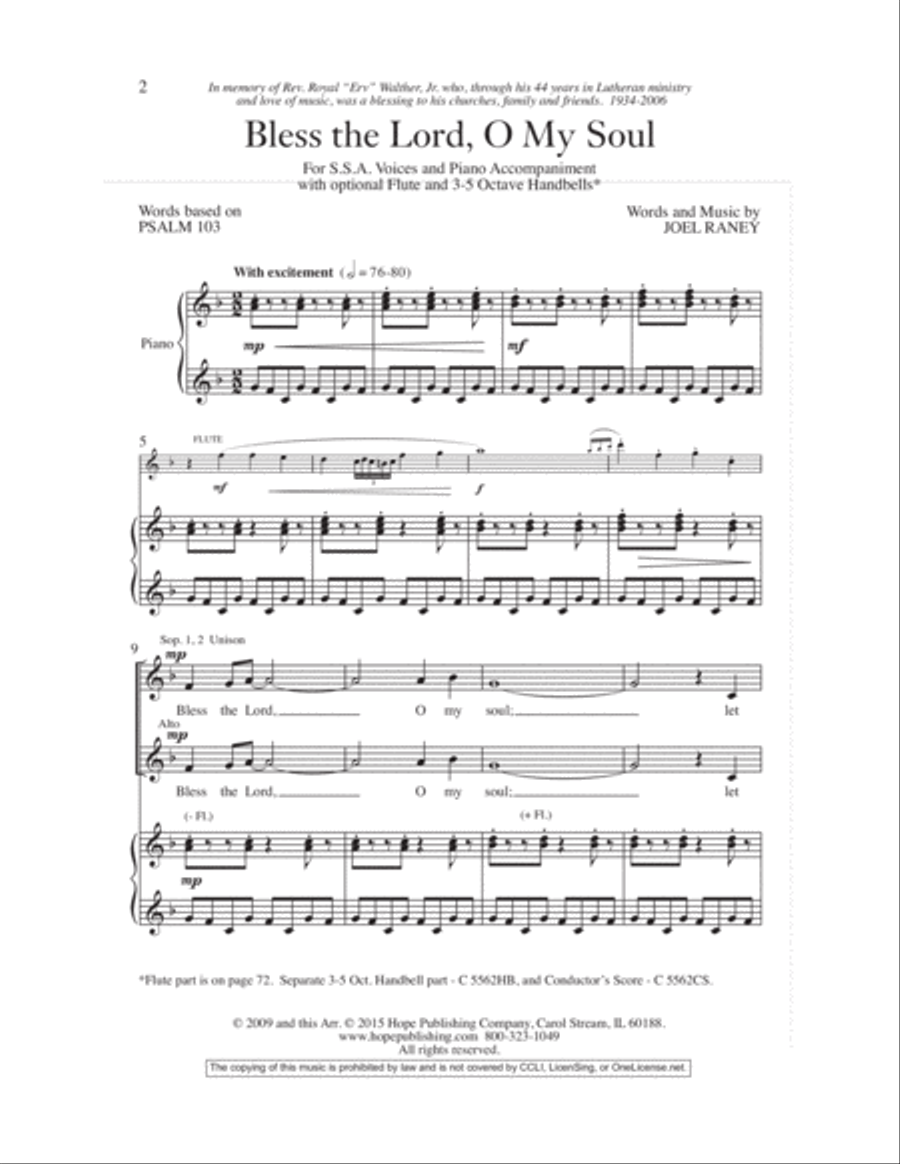 Women in Song 5 Choir scores gallery preview page 3