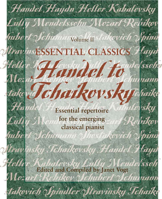 Book cover for Essential Classics, Vol. II: Handel to Tchaikovsky