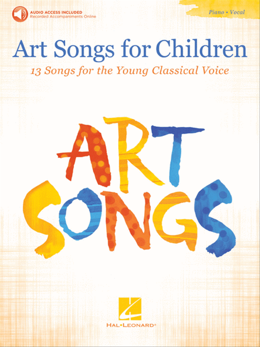 Art Songs for Children Voice Solo scores gallery preview page 1