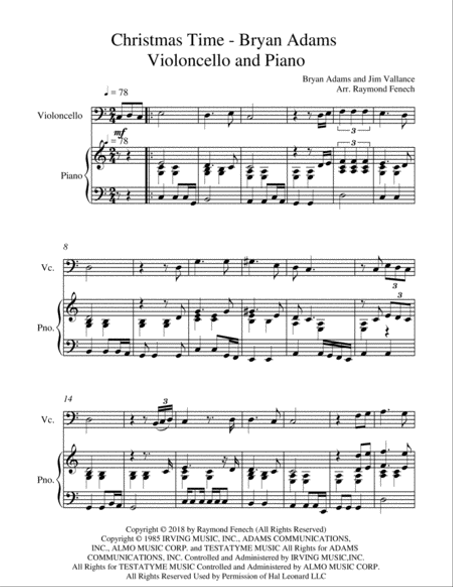 Christmas Time Small Ensemble scores gallery preview page 5