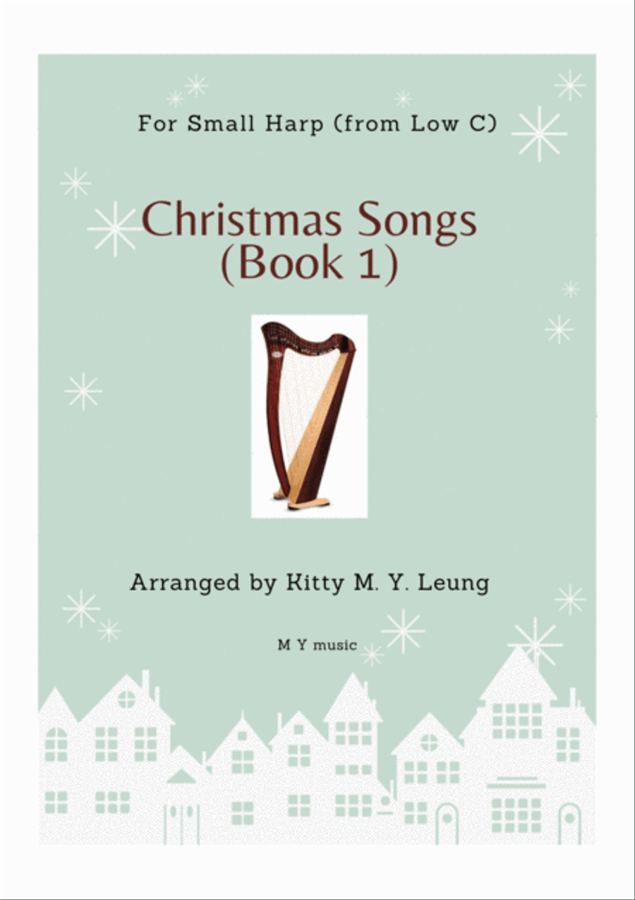 Christmas Songs (Book 1) - Small Harp (from Low C) Harp scores gallery preview page 1