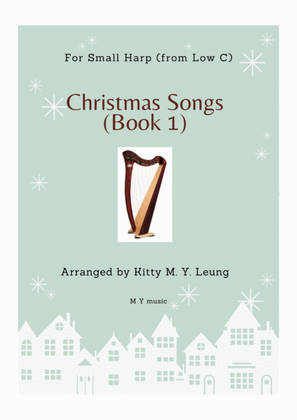 Book cover for Christmas Songs (Book 1) - Small Harp (from Low C)