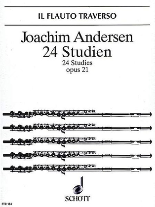 Book cover for 24 Studies, Op. 21