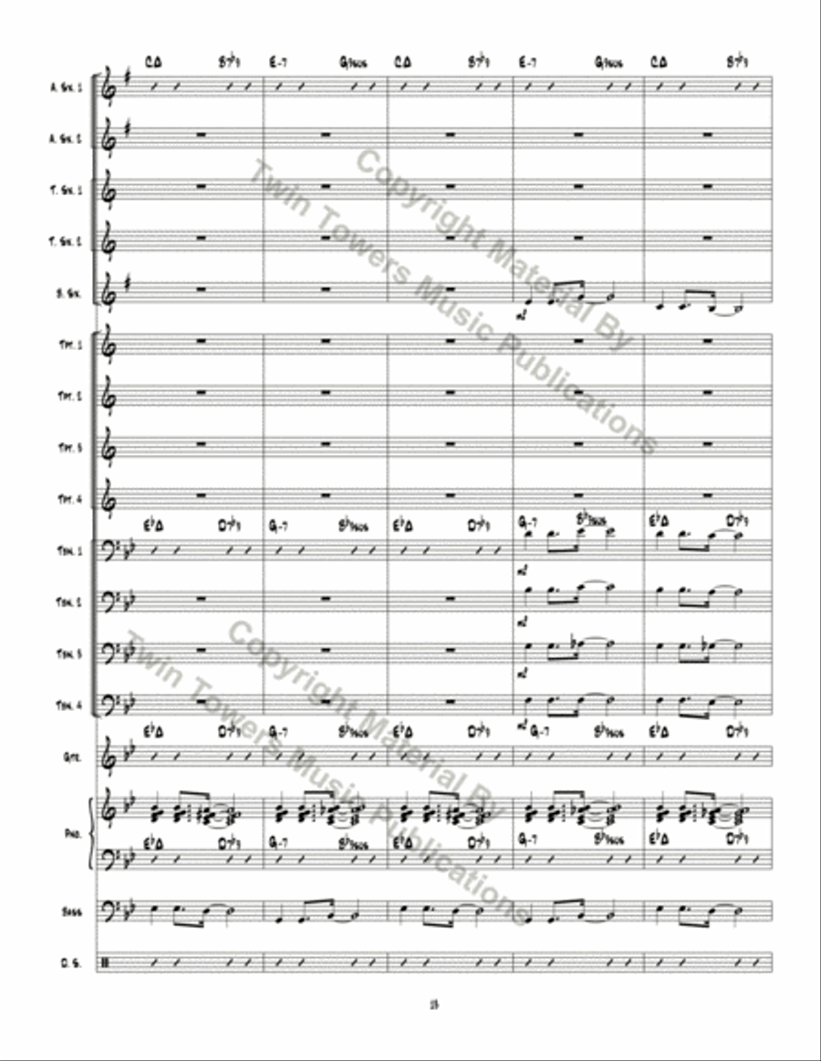 Boss of Funk Jazz Ensemble scores gallery preview page 14