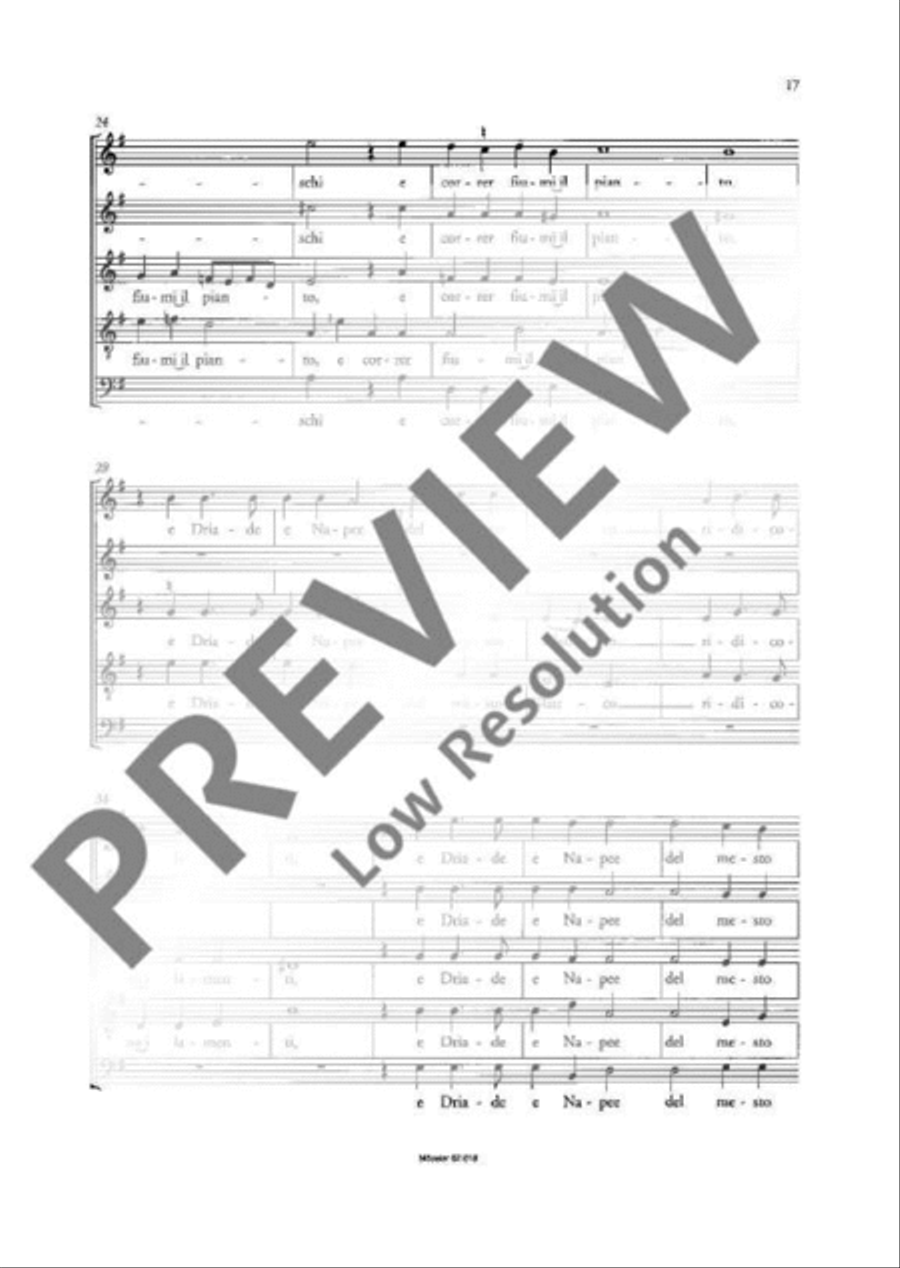 Sestina SSATB scores gallery preview page 18