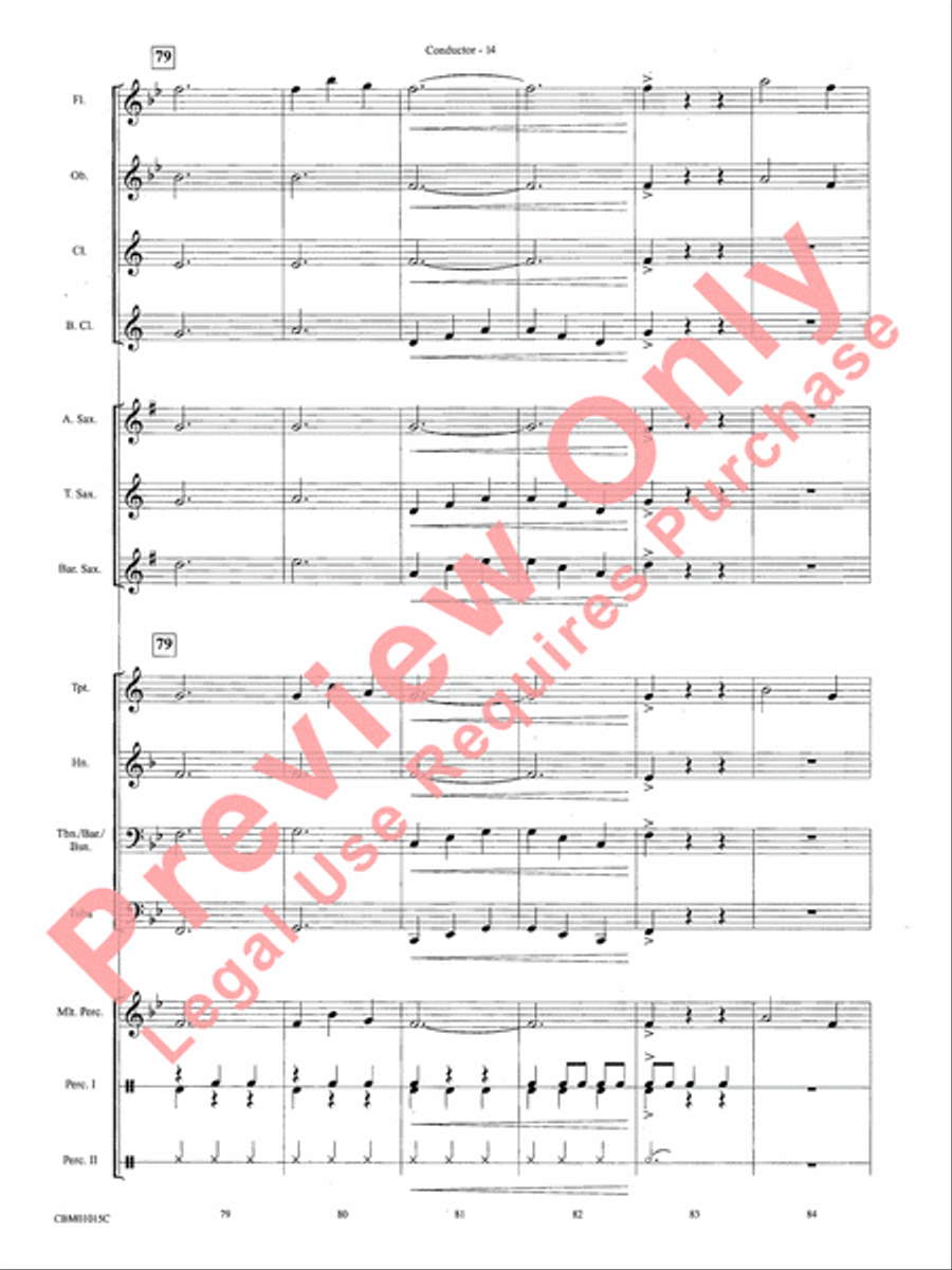 It's the Most Wonderful Time of the Year Concert Band scores gallery preview page 17