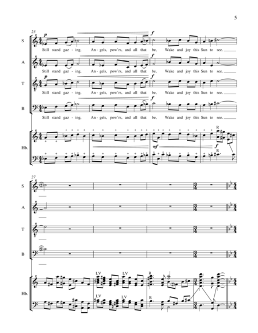 Hail, O Blessed Light Hail, O Blessed Light 4-Part scores gallery preview page 11