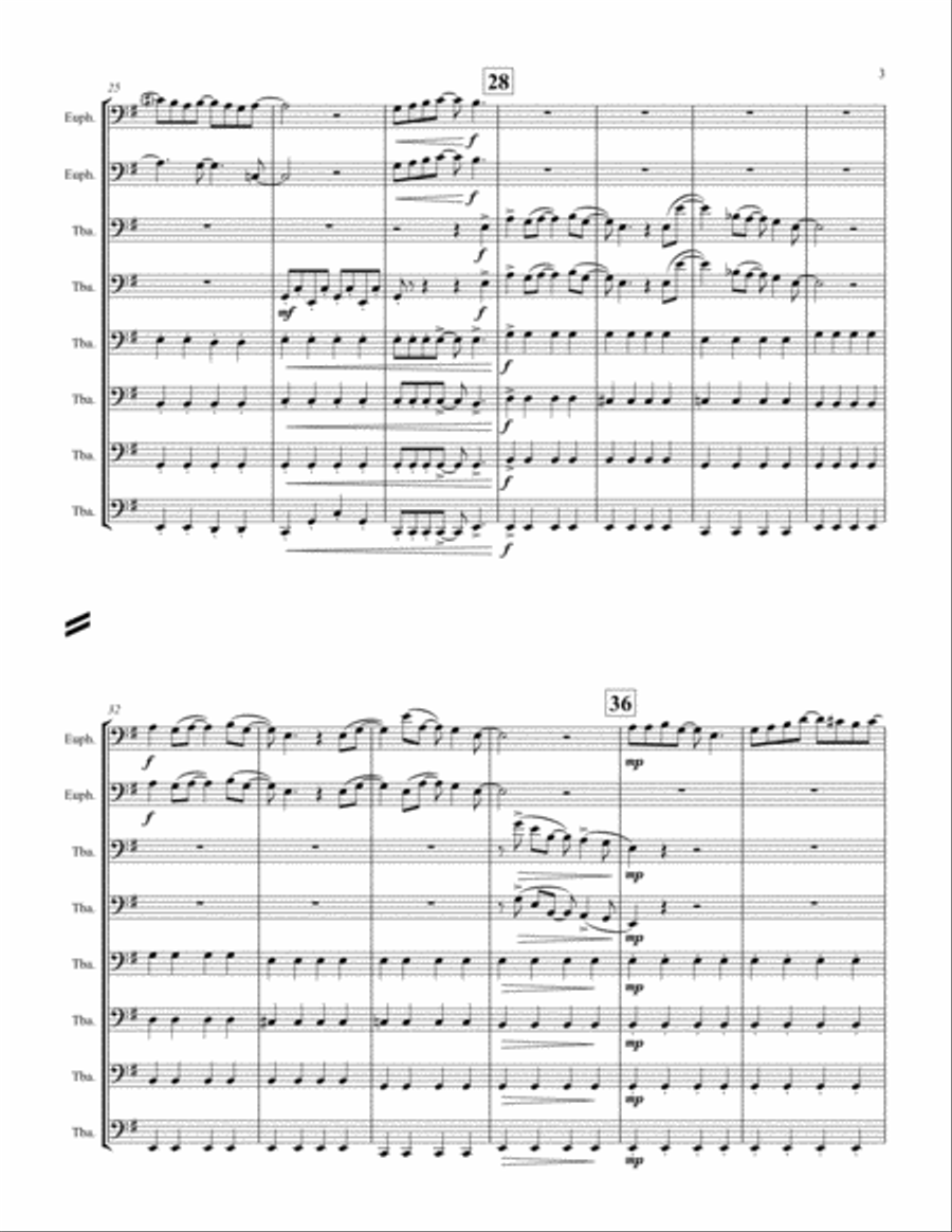 Eleanor Rigby Eleanor Rigby Brass Ensemble scores gallery preview page 3