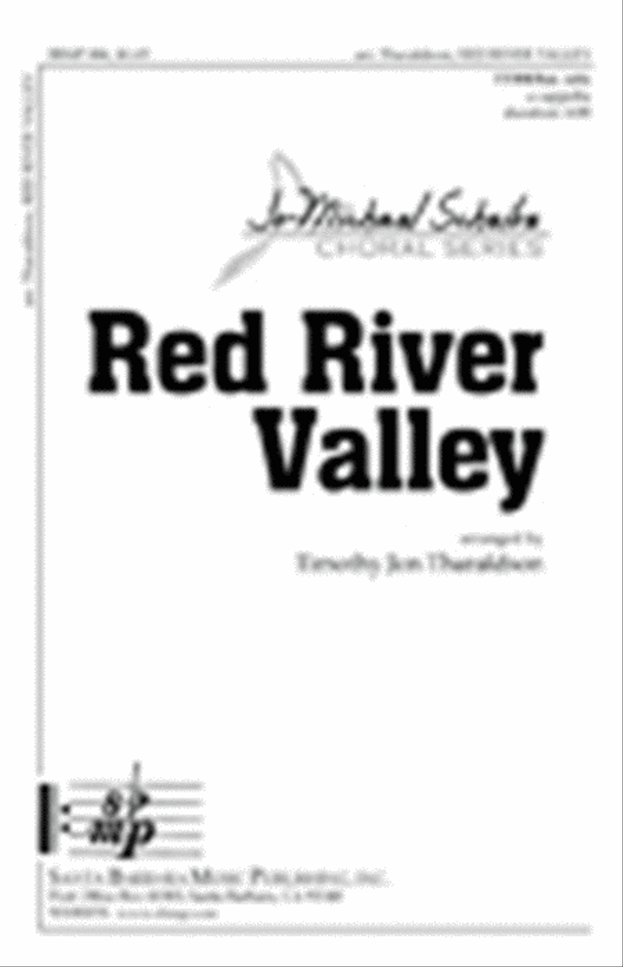 Red River Valley - TTBB Octavo TTBB scores gallery preview page 1