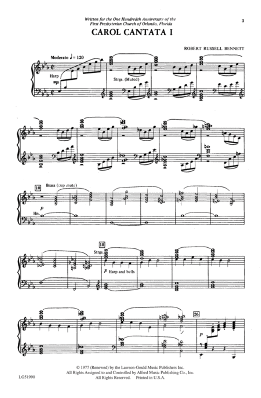 Carol Cantata Carol Cantata 4-Part scores gallery preview page 22