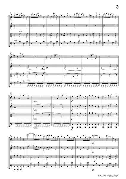 Johann Strauss II-Kaiser-Walzer,Op.437,for String Quartet image number null