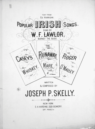 Popular Irish Songs. The Runaway Mare