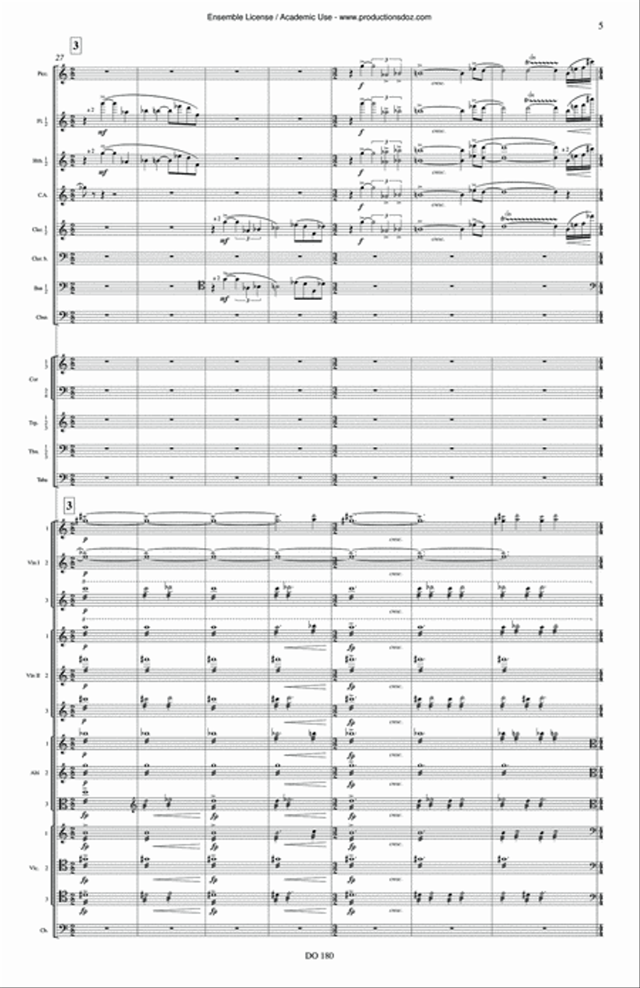 Le Tombeau de Nelligan op. 52 Orchestra scores gallery preview page 5